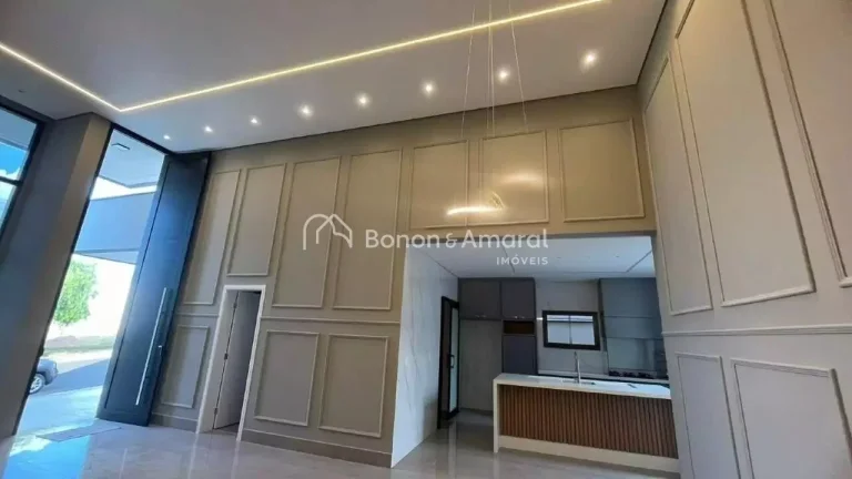 Imagem Linda casa térrea no condomínio Vila do Sol, em Valinhos