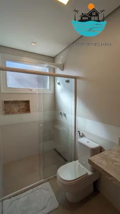 Imagem Aluguel Anual Pé na areia Juquehy, Aluguel temporada, com 3 suítes, Churras. piscina , máx. 08 pessoas | Juquehy Imobiliária