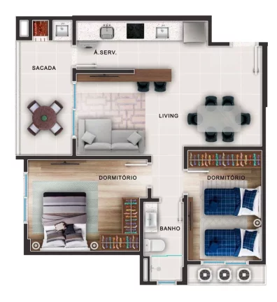 Imagem Apartamento à venda no bairro São Vicente - Itajaí/SC