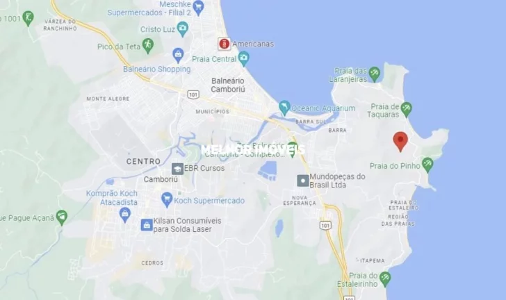 Imagem Terreno Residencial ou comercial à venda com 81.400 m² na Praia de Taquaras em Balneário Camboriú