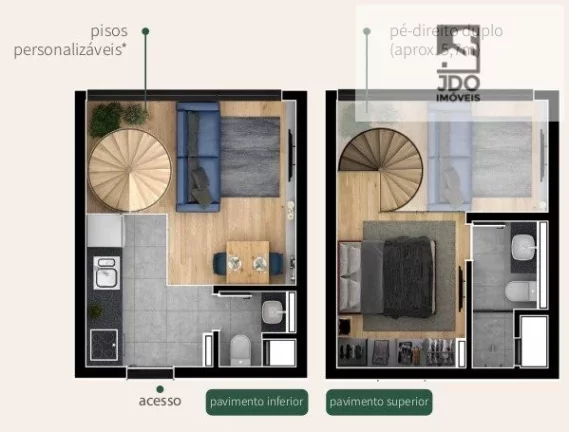Imagem Loft a Venda no bairro Água Verde - Curitiba, PR