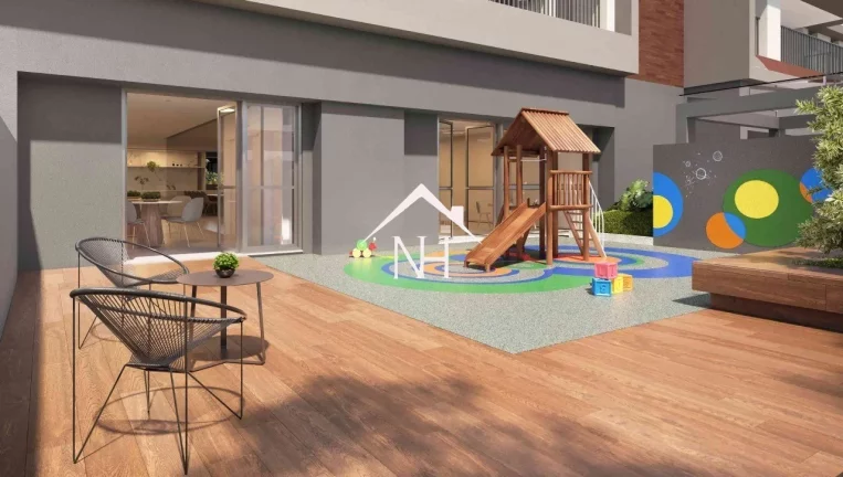 Imagem Apartamento de 160m c/terraço gourmet,4 suítes (1 c/ varanda ),hall privativo,3 vagas, brinquedoteca, piscinas, coworking, pet place, quadra,academia,