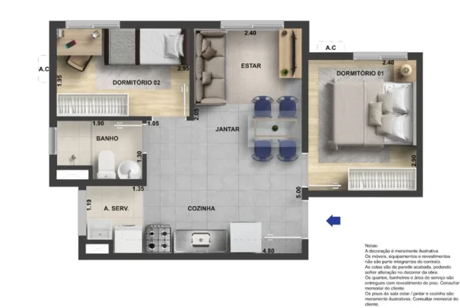 Imagem APARTAMENTO RESIDENCIAL em Rio de Janeiro - RJ, Taquara