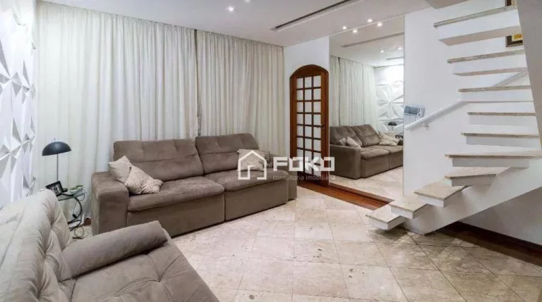 Imagem Sobrado com 5 dormitórios à venda, 188 m² por R$ 750.000,00 - Jardim Toscana - Guarulhos/SP