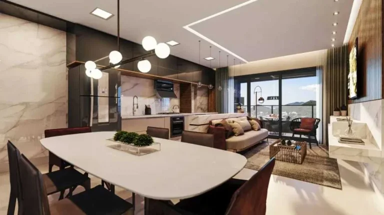 Imagem Apartamento na planta com 2 suítes e 1 vaga de garagem na Praia Brava em Itajaí