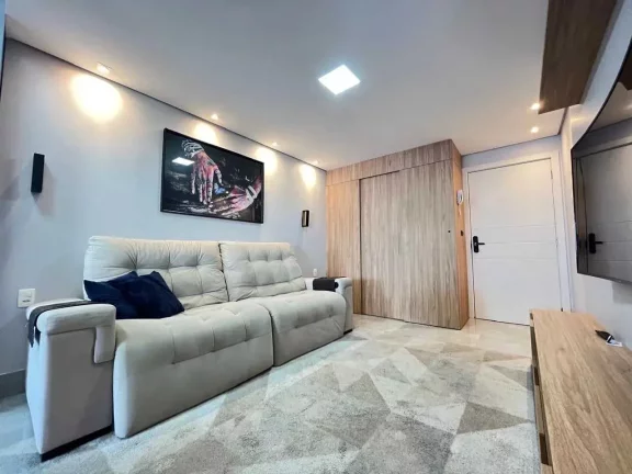 Imagem Apartamento mobiliado com 3 dormitórios sendo 2 suítes e 2 vagas de garagem em Itajaí