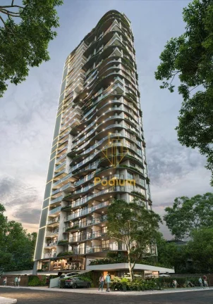 Imagem Apartamentos com varanda / sacada gourmet em frente ao Parque Linear Parahyba I a 520m da Praia do Bessa - AP0884