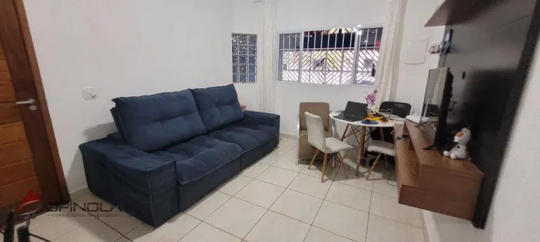 Imagem Casa com 2 dormitórios à venda, 90 m² por R$ 400.000,00 - Jardim Imperador - Praia Grande/SP
