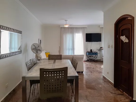 Imagem Apartamento com 3 dormitórios à venda, 130 m² por R$ 590.000,00 - Enseada - Guarujá/SP