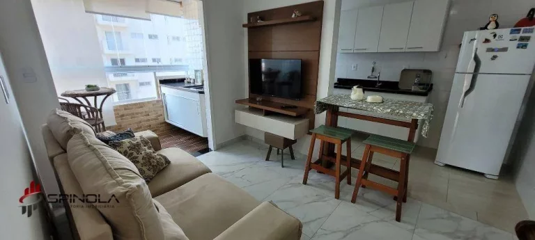 Imagem Apartamento com 2 dormitórios à venda, 62 m² por R$ 590.000,00 - Balneário Flórida - Praia Grande/SP
