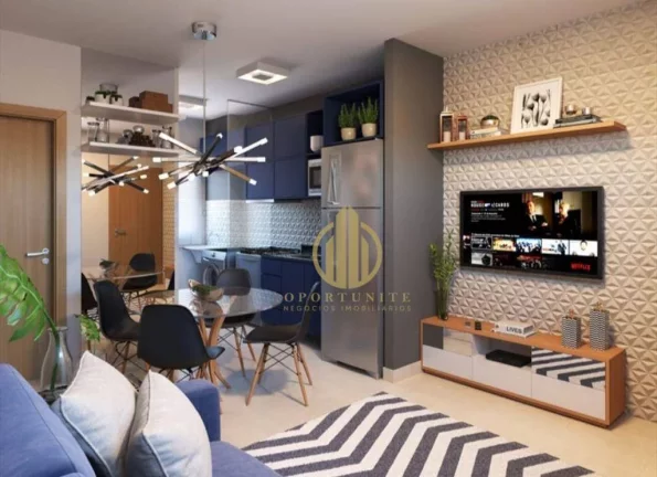 Imagem Apartamento com 2 dormitórios à venda, 43 m² por R$ 188.000 - Terras de Santa Marta - Ribeirão Preto/SP
