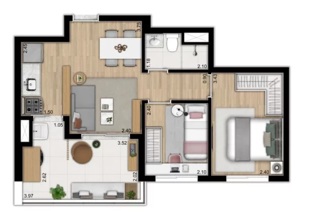 Imagem APARTAMENTO RESIDENCIAL em São Paulo - SP, Ipiranga