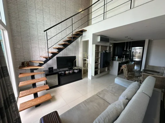 Imagem Loft Duplex Mobiliado com Vista Mar ? Colina A Reale, Patamares