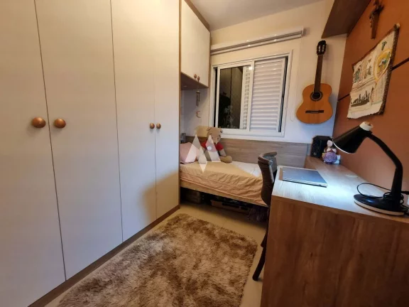 Imagem Apartamento com 80m², 3 dormitórios, 1 vaga, lazer completo, Gonzaga Santos!