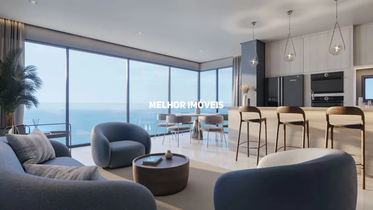 Imagem Apartamento á venda no Edifício Enseada Residence - Frente Mar
