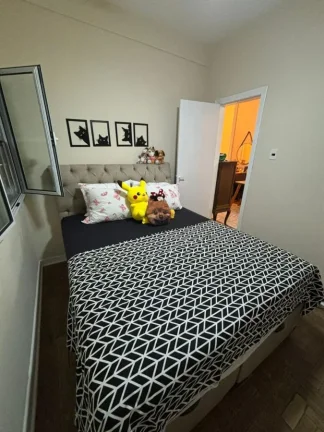 Imagem Apartamento reformado à uma quadra da praia do Gonzaguinha, São Vicente-SP