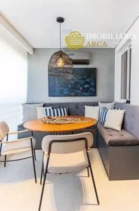 Imagem Apartamento de luxo no Morumbi: 3 quartos, 3 suítes, 3 banheiros, 3 vagas de garagem, 128m² - São Paulo-SP.