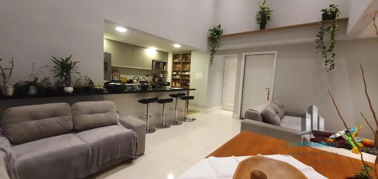 Imagem Soho Tamboré Lindo Apto de 107 Metros com 4 Dorms sendo 1 Suíte e 2 Dorms Office e 2 Vagas de Garagem