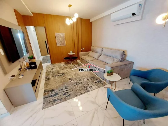 Imagem Apartamento com 3 dormitórios à venda, 118 m² por R$ 1.400.000 - Canto do Forte - Praia Grande/SP