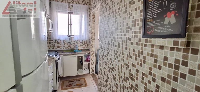 Imagem Oportunidade Imperdível: Apartamento à venda na Praia Grande-SP, no bairro Tupi, com 1 quarto, 1 sala, 1 banheiro, 1 vaga de garagem e 55m².