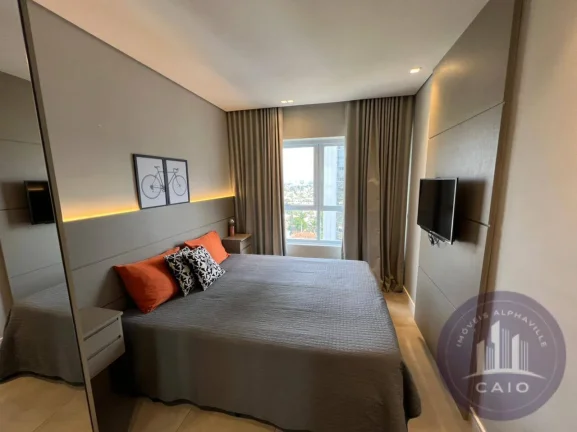 Imagem Apartamento com 1 dormitório para venda, 67 m² por R$ 1.199.000 Alphaville
