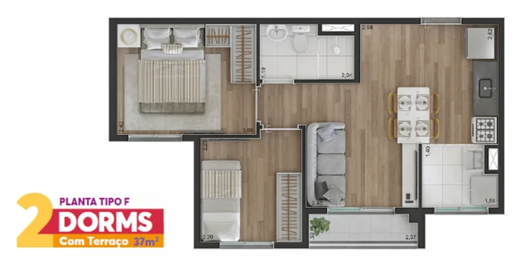 Imagem APARTAMENTO RESIDENCIAL em São Paulo - SP, Bom Retiro