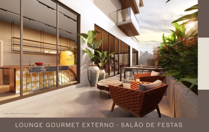 Imagem Imperdível: Apartamento à venda em Santo André-SP, no bairro Jardim, 2 quartos, 2 suítes, 3 vagas de garagem, 117m² - Immensittà Jardim!