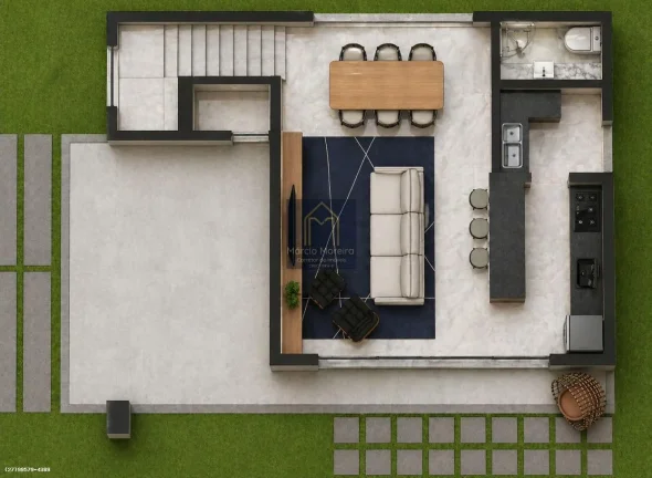 Imagem Casa Duplex / Nova para Venda em Vila Velha, Novo México, 3 dormitórios, 1 suíte, 2 banheiros, 2 vagas