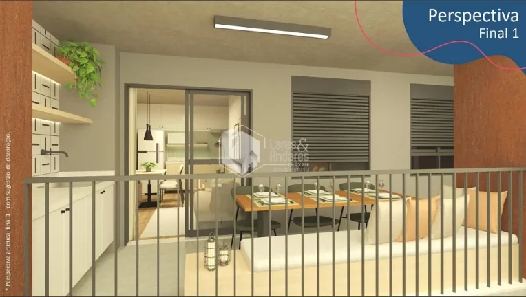 Imagem STUDIO À VENDA, COM 26M² COM PONTO PARA AR COND. AQUECIMENTO A GÁS, PONTO DE COOKTOP ELETRICO E TOMADAS USB E PERSIANAS DE ENROLAR - RESIDENCIAL JARDIM VERI