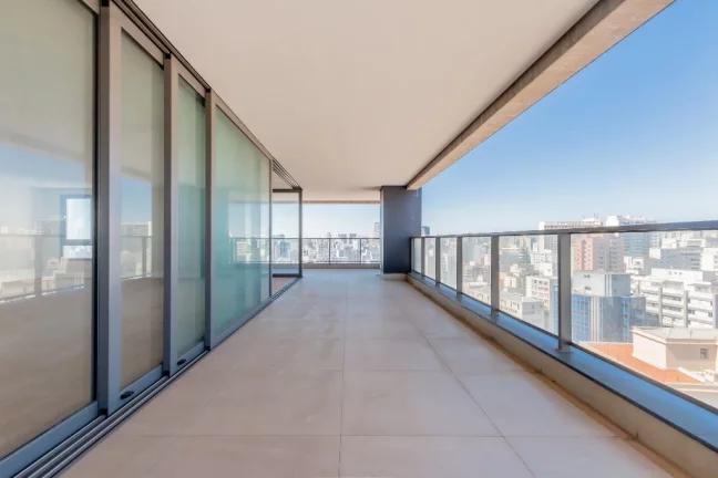 Imagem Venda de apartamento luxuoso em Higienópolis, São Paulo-SP 4 quartos, 4 suítes e 5 vagas 340 m² Edifício Castel Del Monte