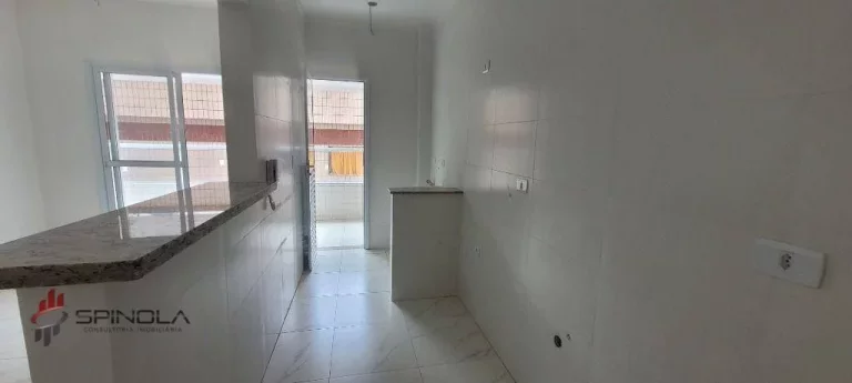 Imagem Apartamento com 2 dormitórios à venda, 61 m² por R$ 380.000,00 - Vila Caiçara - Praia Grande/SP