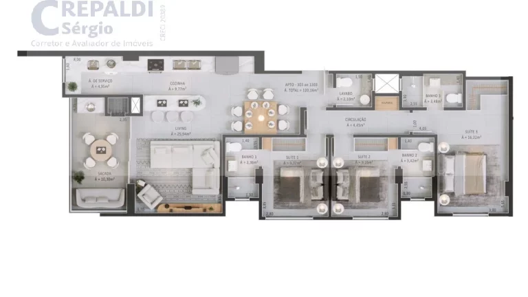 Imagem Residencial Horizon Apartamento à Venda Balneário Rincão c