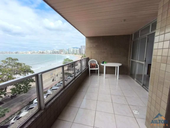 Imagem Apartamento Frente Mar com 3 Quartos à Venda na Praia do Morro - Guarapari/ES