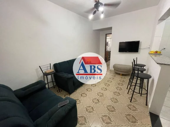 Imagem Apartamento com 1 dormitório à venda, 47 m² por R$ 180.000,00 - Canto do Forte - Praia Grande/SP