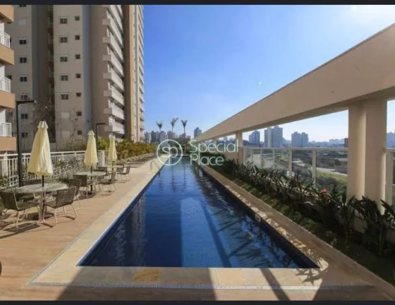 Imagem Apartamento impecável em condomínio requisitado em SBC. São 94m² de área privativa, 3 dormitór...