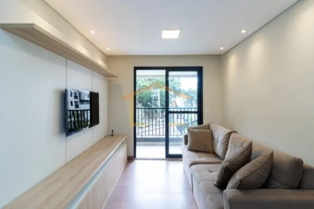 Imagem Apartamento com 72m², 3 dormitórios, sendo 1 suite, sala para dois ambientes, sacada, cozinha, ár...
