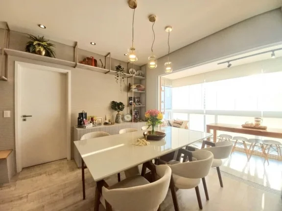 Imagem Apartamento Alto Padrão à venda com 3 suítes e Varanda Gourmet no Embaré de Santos/SP