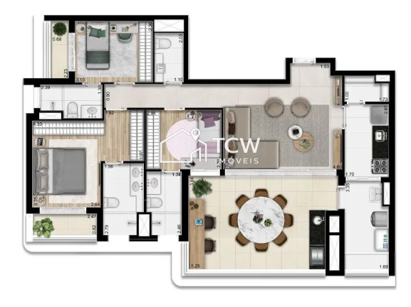 Imagem Apartamento à venda no bairro Perdizes - São Paulo/SP, Zona Oeste