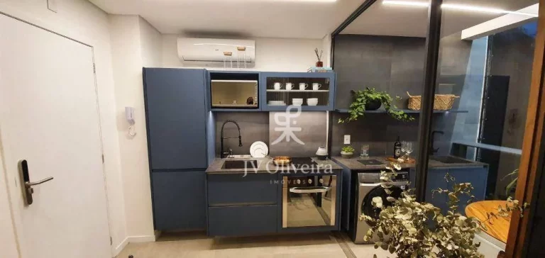 Imagem Apartamento com 1 dormitório para alugar, 46 m² por R$ 7.515,69/mês - Pinheiros - São Paulo/SP