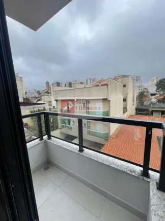 Imagem Cobertura para Locação em Santo André, Santa Terezinha, 2 dormitórios, 1 suíte, 3 banheiros, 1 vaga