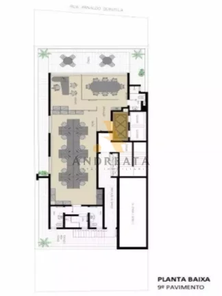 Imagem Botafogo - rua Arnaldo Quintela -maravilho prédio comercial, com espaço para locação de 226m² dividido em andares. Prédio moderno em ótima localização