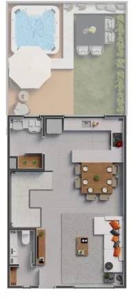 Imagem Casa para Venda em Curitiba, Jardim Social, 3 dormitórios, 1 suíte, 3 banheiros, 2 vagas