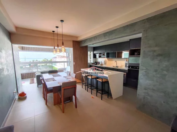 Imagem Apartamento com 3 dormitórios à venda, 118 m² por R$ 1.275.000,00 - Canto do Forte - Praia Grande/SP