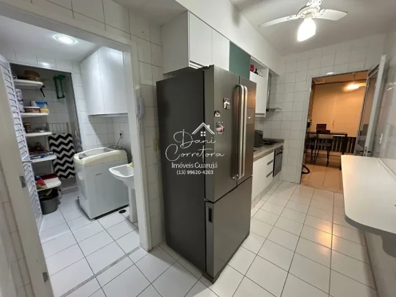 Imagem Imperdível oportunidade: Apartamento à venda em Guarujá-SP, Vila Alzira! 3 quartos, 1 suíte, 2 salas, 2 banheiros, 2 vagas, 129m²!