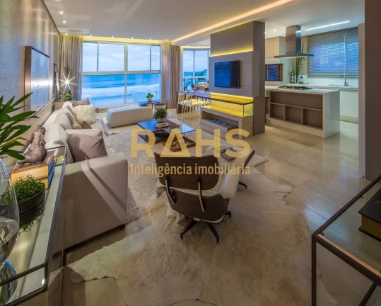 Estava buscando aquele apartamento mobiliado, equipado, e decorado na Praia Brava? Acabou de encontr...