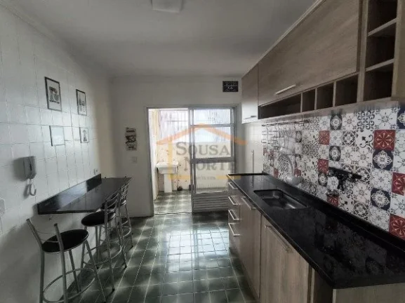 Imagem Apartamento mobiliado, 100m², 2 dormitórios, sendo 1 suíte com closet, 3 banheiros, sala ampliada...