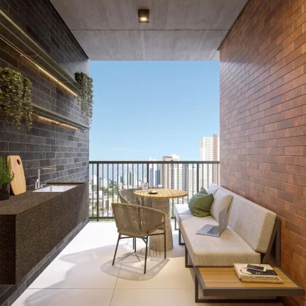 Imagem Apartamento com 3 dormitórios à venda, 80 m² por R$ 919.301,17 - Aeroclube - João Pessoa/PB