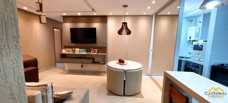 Imagem Apartamento com 3 quartos e 2 vagas no Myriad - Engordadouro - Jundiaí/SP