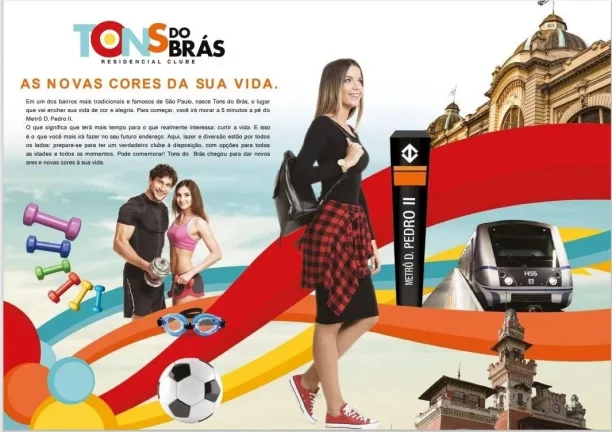 Imagem Apartamento à venda em São Paulo, Brás, com 2 quartos, 44m2