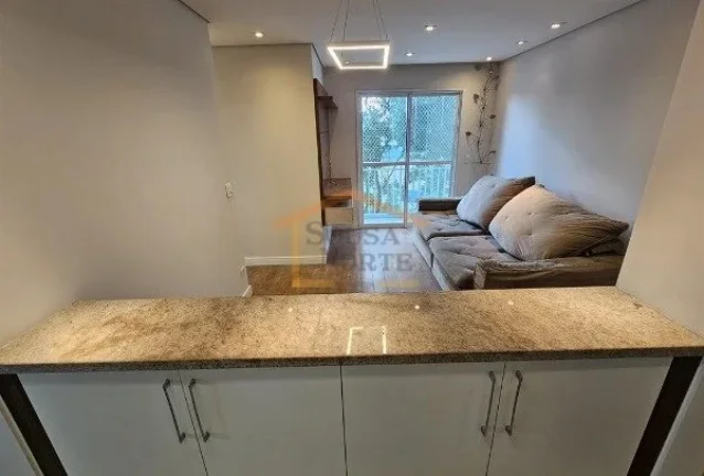 Imagem Apartamento 55m², 2 dormitórios, sendo 1 suíte, sendo 1 dormitório com móveis planejados, cozin...